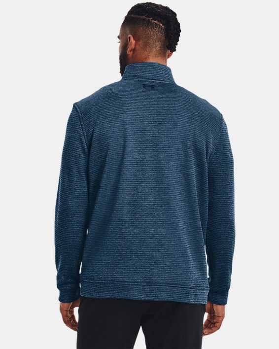 Herren-Pullover UA Storm Fleece mit ¼ Reißverschluss, Blue, pdpMainDesktop image number 1